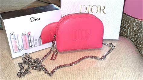 dior grey pouch|free Dior pouch with purchase.